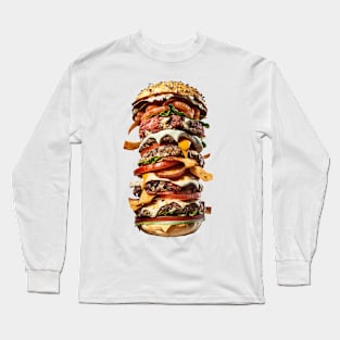The Ultimate Hamburger EVER Long Sleeve T-Shirt
